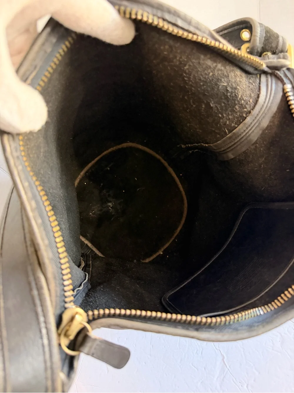 Coach Black Leather Shoulder Hobo Bag(rare)